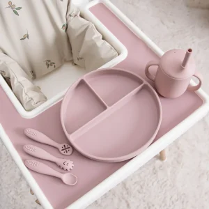 Uppdelad Tallrik - Blush Pink